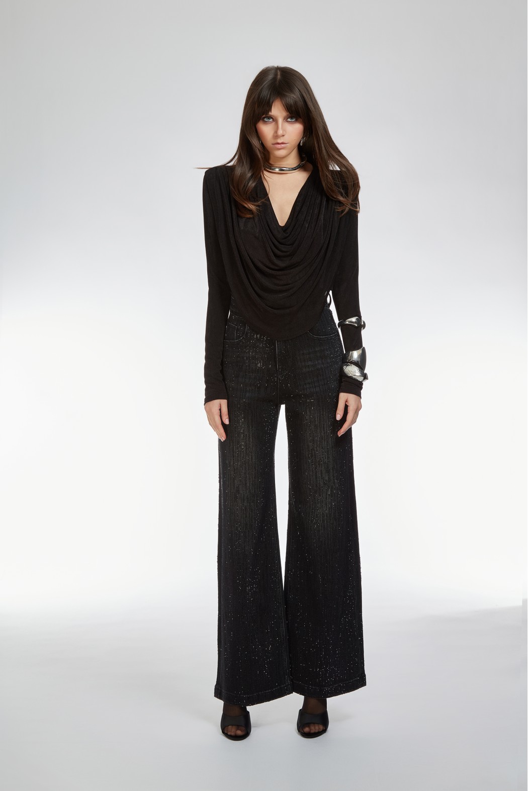 CARPIANO BLUSA NERO