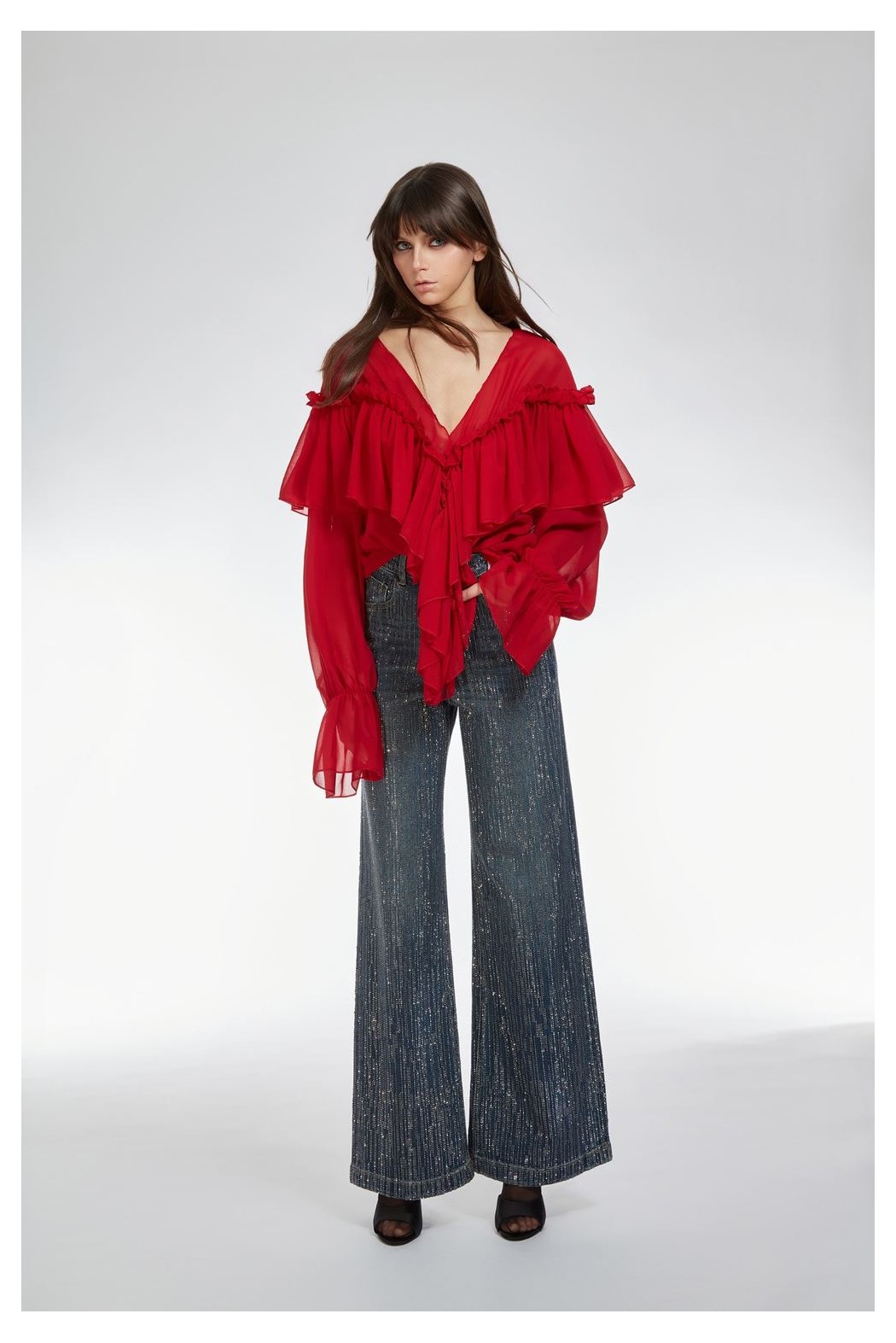 ALME BLUSA ROSSO