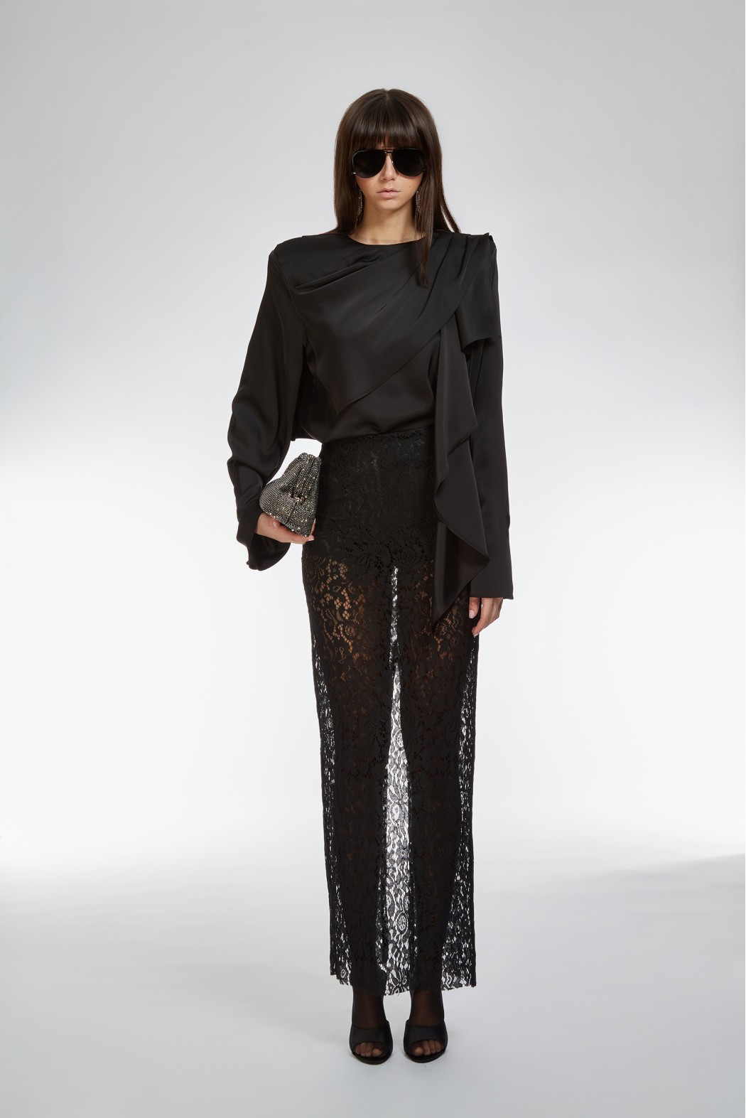 ALIA  BLUSA NERO