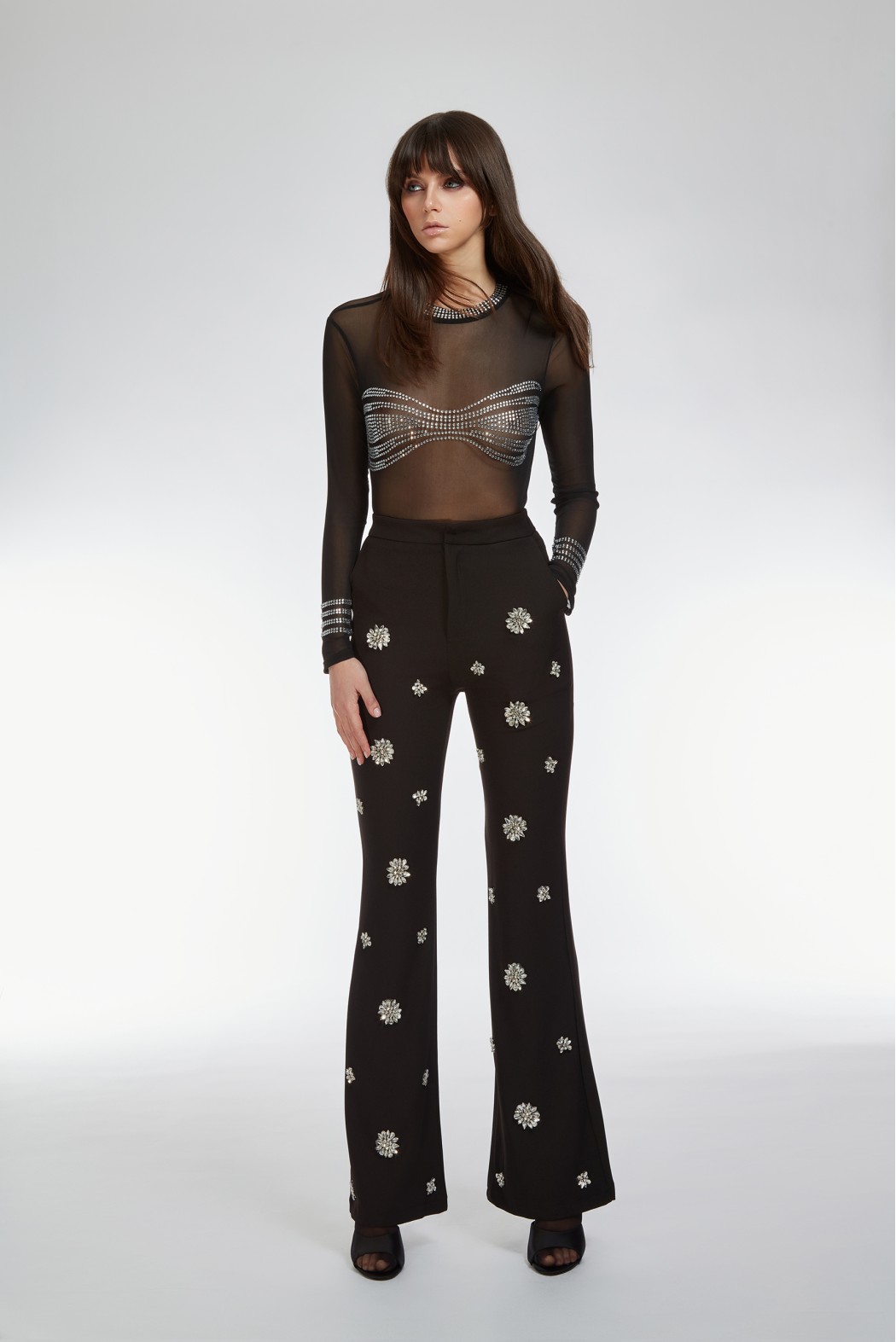 VESCIA BODY NERO/ ARGENTO