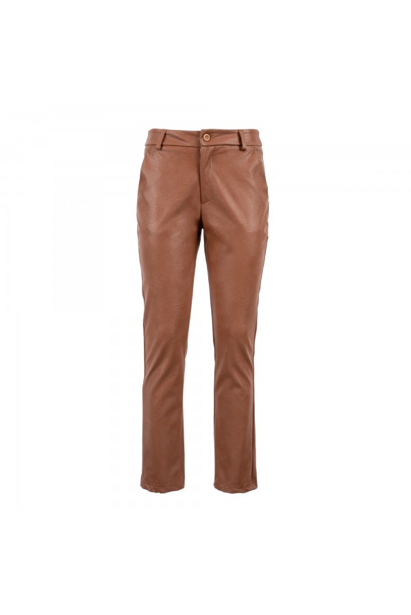 CLARA      240W3G6 PANTALONI MARRONE