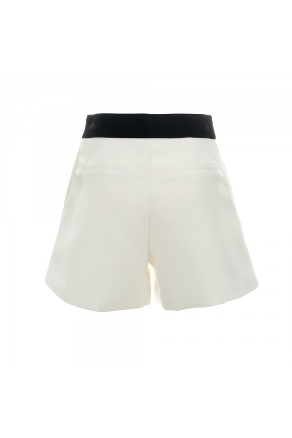 PONZA      090W3D7 SHORTS BIANCO