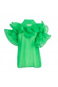 CHIAVARI   250S4F2 CAMICIE e BLUSE VERDE