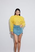 COLONELLA  230S4D9 CAMICIE e BLUSE GIALLO