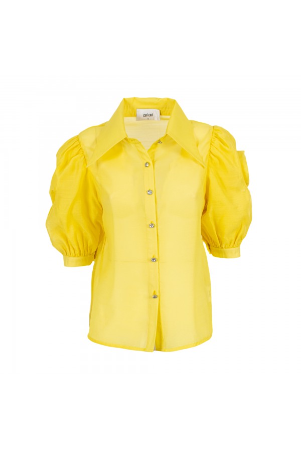 COMANO     250S4D9 CAMICIE e BLUSE GIALLO