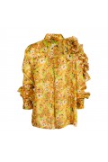 EMORY      250S402 CAMICIE e BLUSE FIORE SENAPE 3468