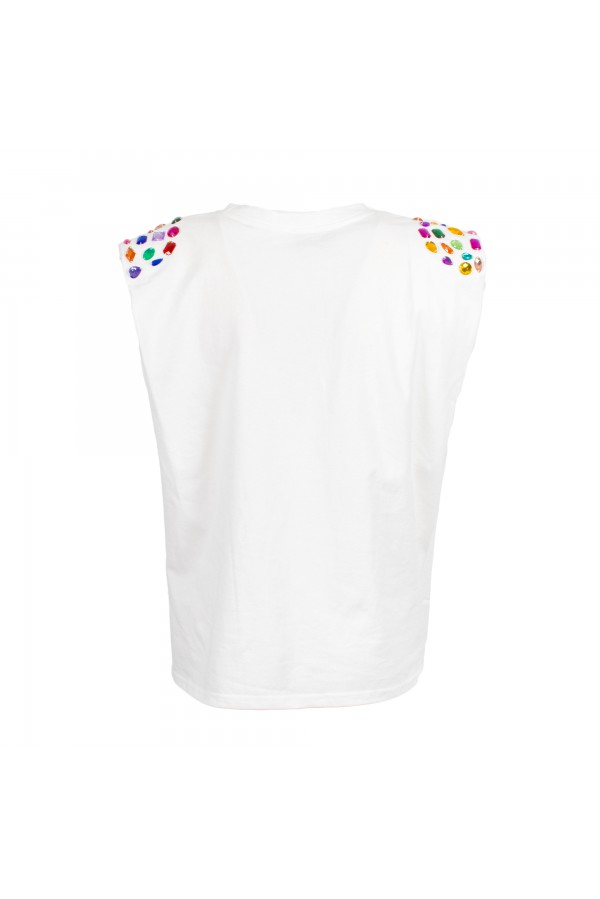 FERLA      000S4D7 T-SHIRT BIANCO