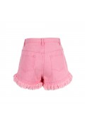 LENI       090S410 SHORTS DENIM ROSA