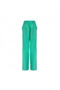 MENFI      240S4P0 PANTALONI VERDE ACQUA