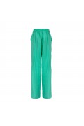 MENFI      240S4P0 PANTALONI VERDE ACQUA