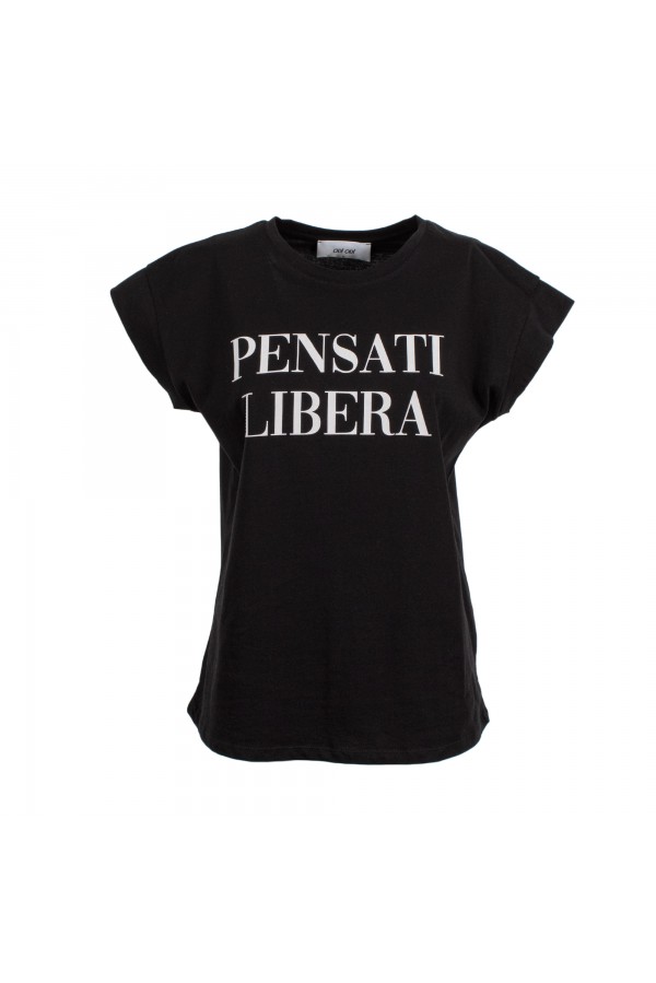 PENSATI    000S4D6 T-SHIRT NERO