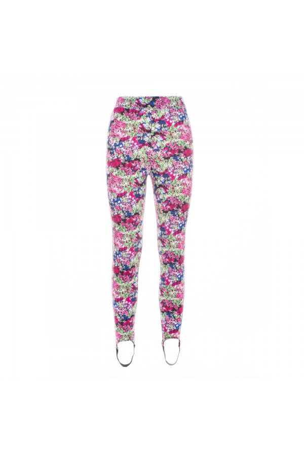 BUTI510W27B PANTALONI FIORI