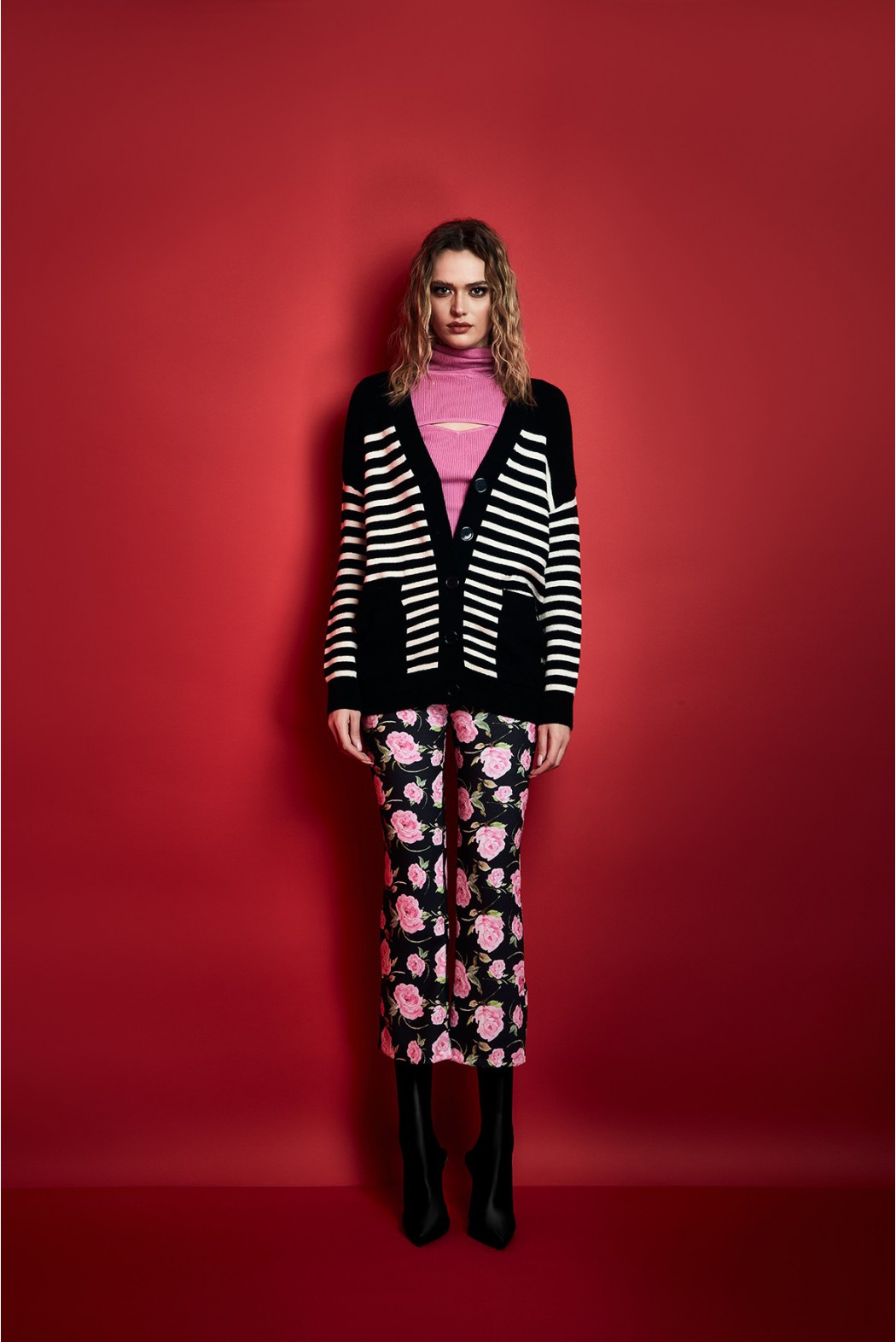 FORLÍ240W28B PANTALONI ROSA DGM4444-2100