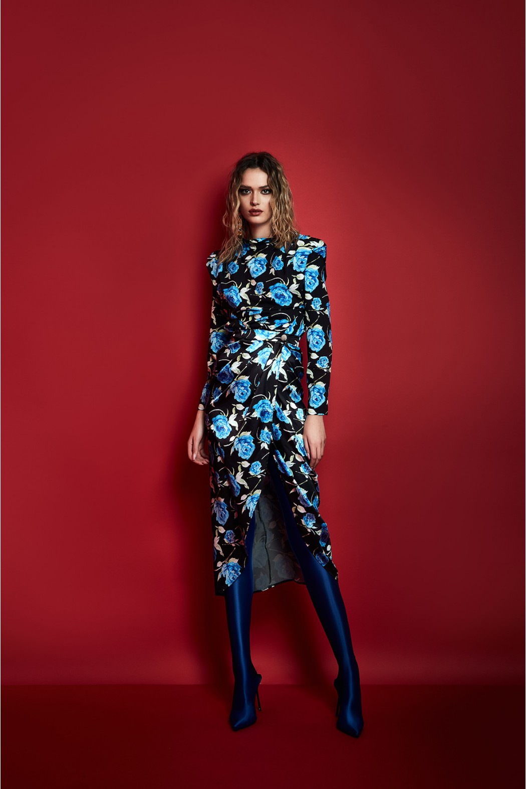 GELA230W29B CAMICIE e BLUSE BLU DGM4444-2103