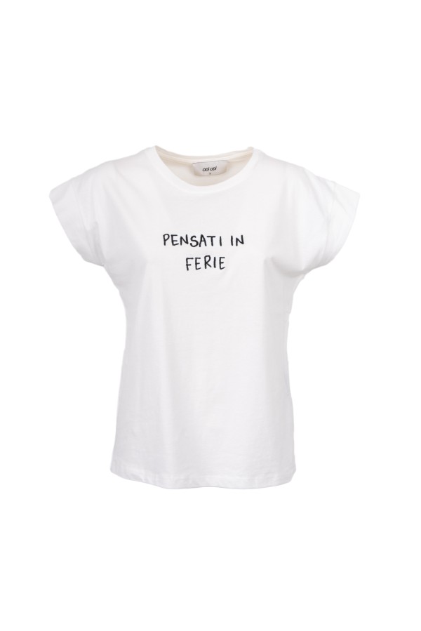 FERIE      000S5D7 T-SHIRT BIANCO
