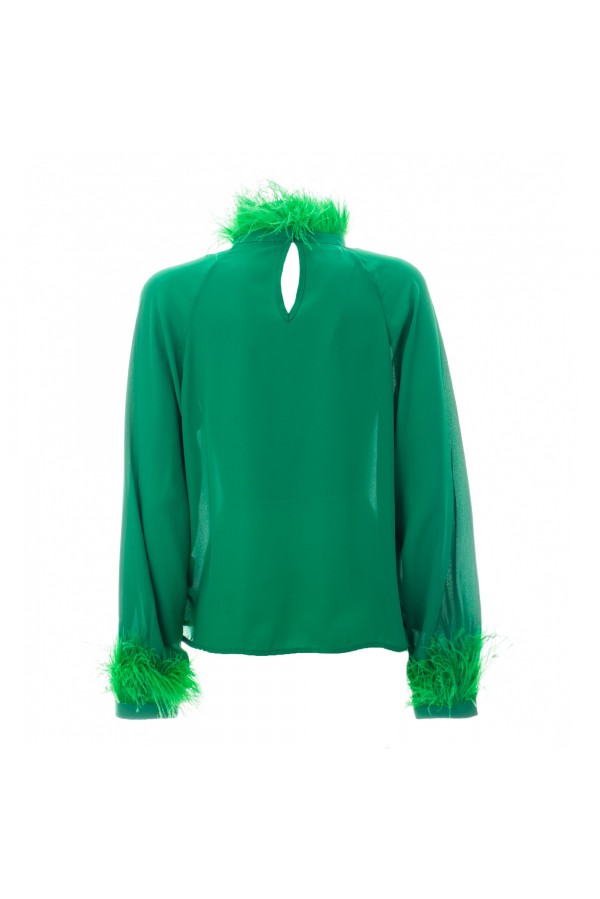 LATINA230W2F2 CAMICIE e BLUSE VERDE