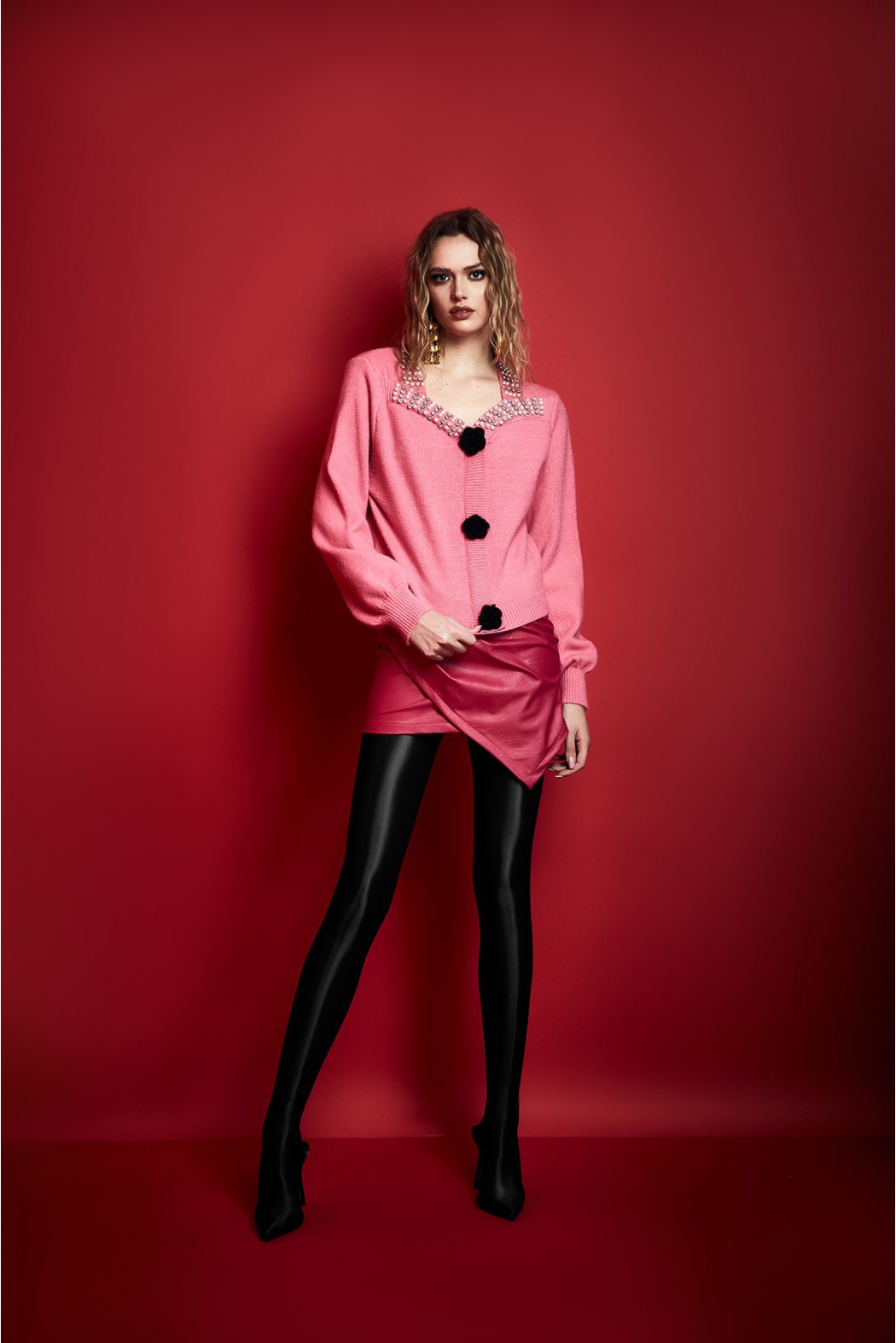 MOLA010W2C3 GONNE MAGENTA