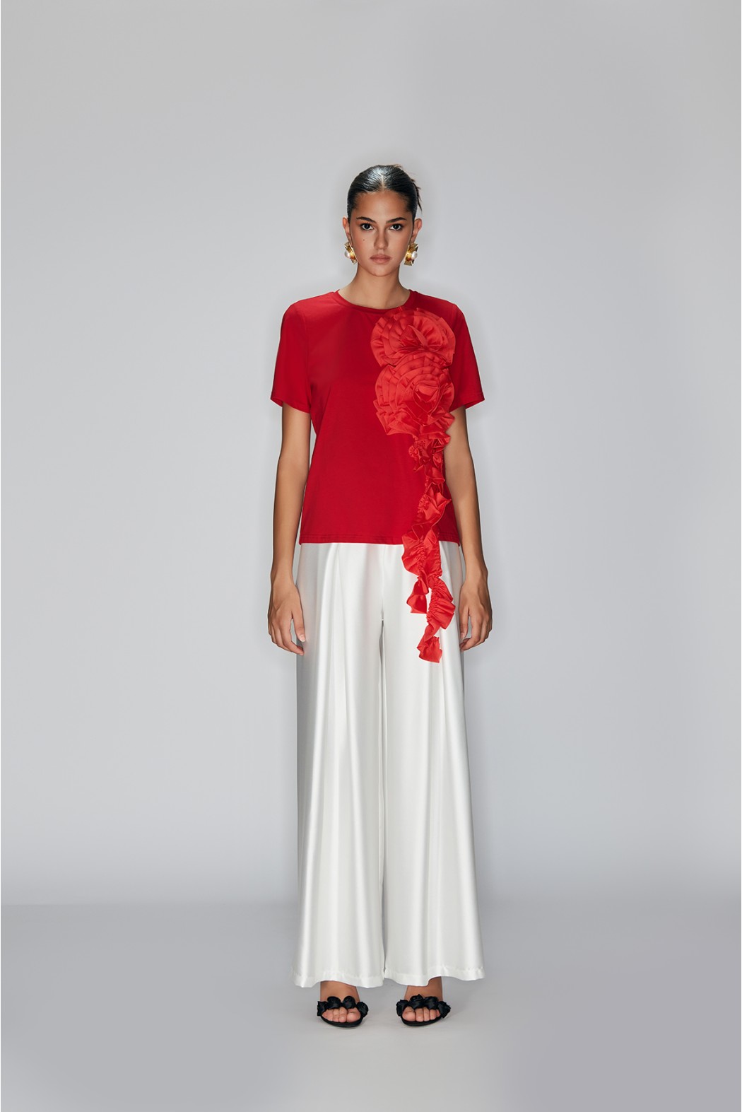 LOS RIOS   240S5D7 PANTALONI BIANCO