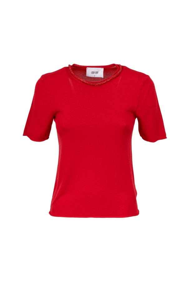 MARZOCCA   130S5Z4 MAGLIERIA ROSSO