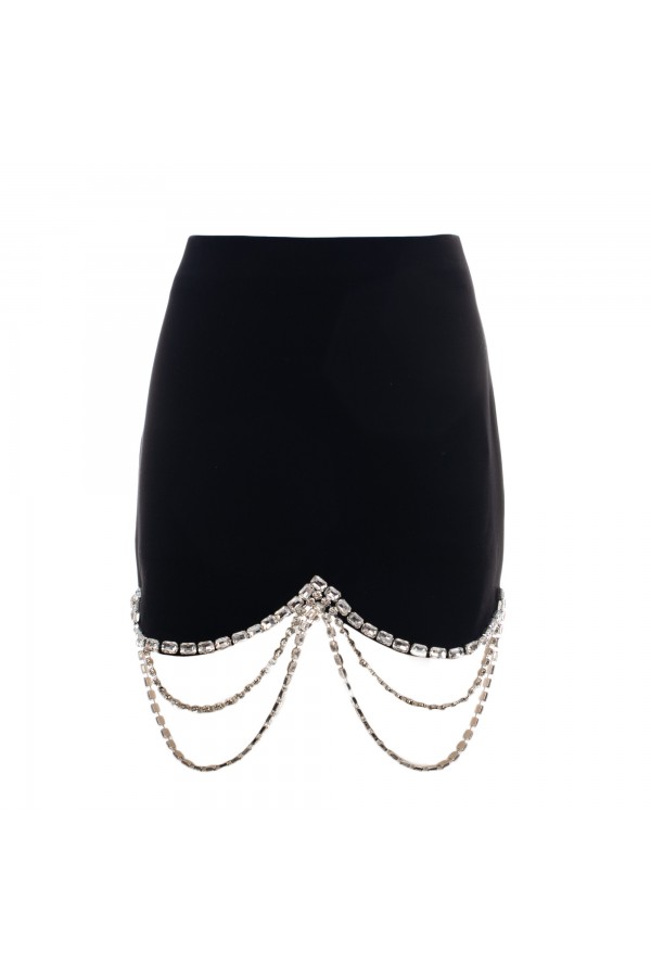 NAPOLI010W2D6 GONNE NERO