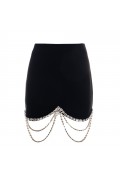 NAPOLI010W2D6 GONNE NERO