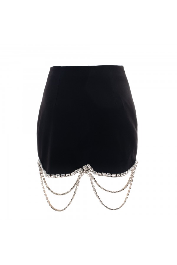 NAPOLI010W2D6 GONNE NERO