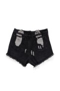 PIZZOLI    090S5Y6 SHORTS DENIM NERO