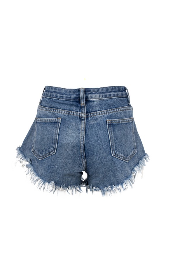 RIVABELLA  090S5C9 SHORTS DENIM