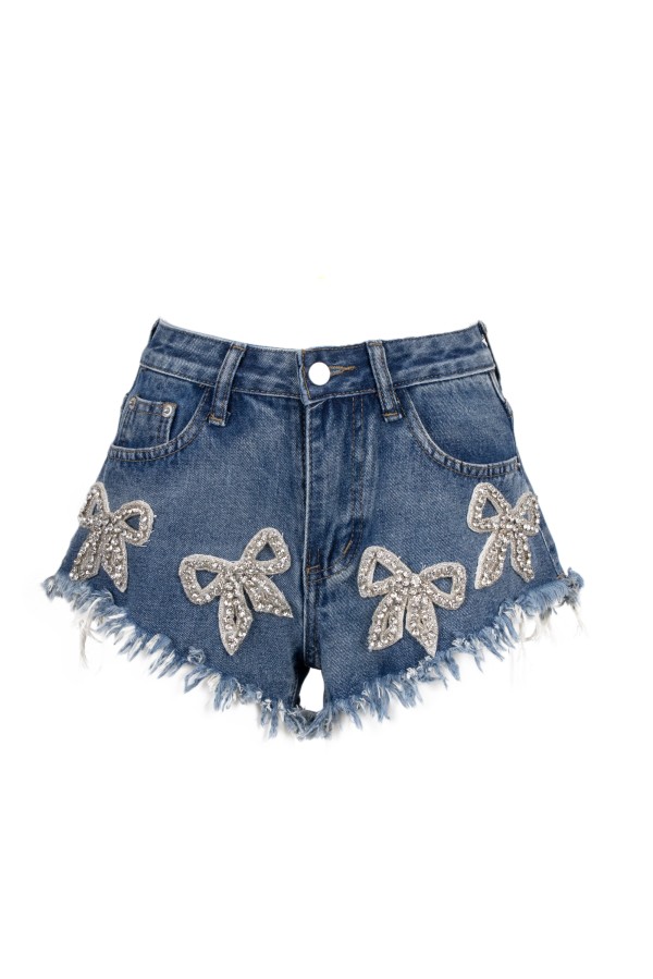 RIVABELLA  090S5C9 SHORTS DENIM