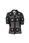 SCERNI     250S5D6 CAMICIE e BLUSE NERO