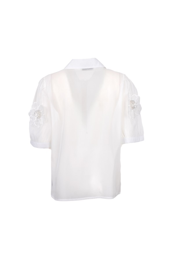 SCERNI     250S5D7 CAMICIE e BLUSE BIANCO