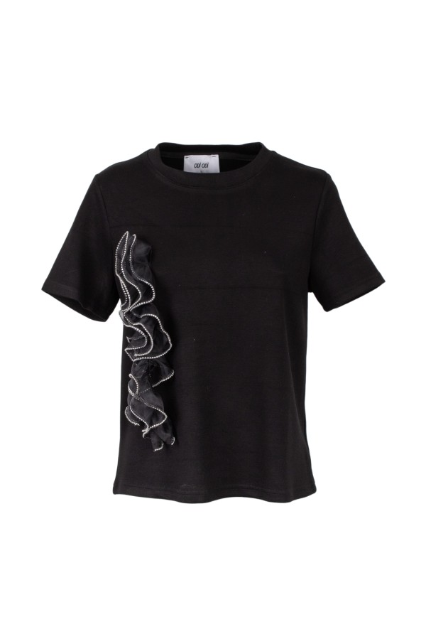SCILLA     000S5D6 T-SHIRT NERO