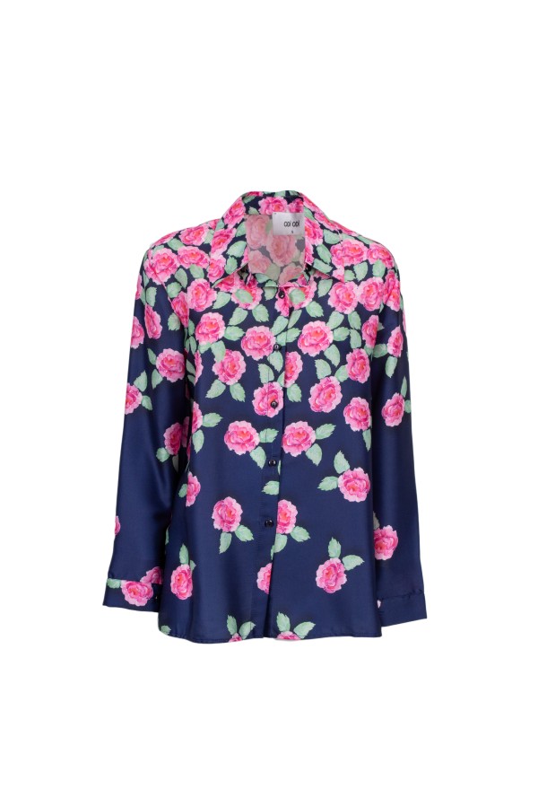 SIPONTO    250S57P CAMICIE e BLUSE BLU DGG2286