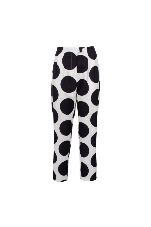 SOVERATO   240S58P PANTALONI POIS BIG V1