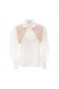 NARNI250W21C CAMICIE e BLUSE BIANCO-BEIGE