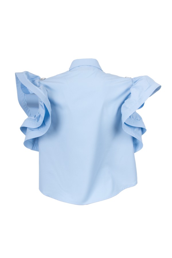 TRABIA     250S5G0 CAMICIE e BLUSE CELESTE