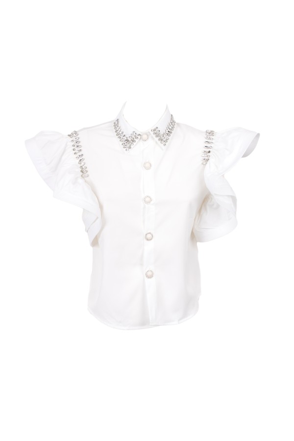 TRABIA     250S5D7 CAMICIE e BLUSE BIANCO