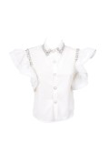 TRABIA     250S5D7 CAMICIE e BLUSE BIANCO