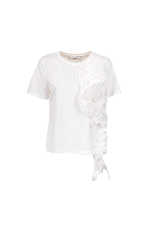 TRICASE    000S5D7 T-SHIRT BIANCO