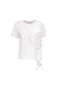 TRICASE    000S5D7 T-SHIRT BIANCO