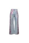 USTICA     100S54P JEANS DENIM-ROSA