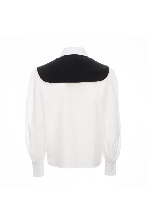 NARNI250W2U8 CAMICIE e BLUSE BIANCO-NERO