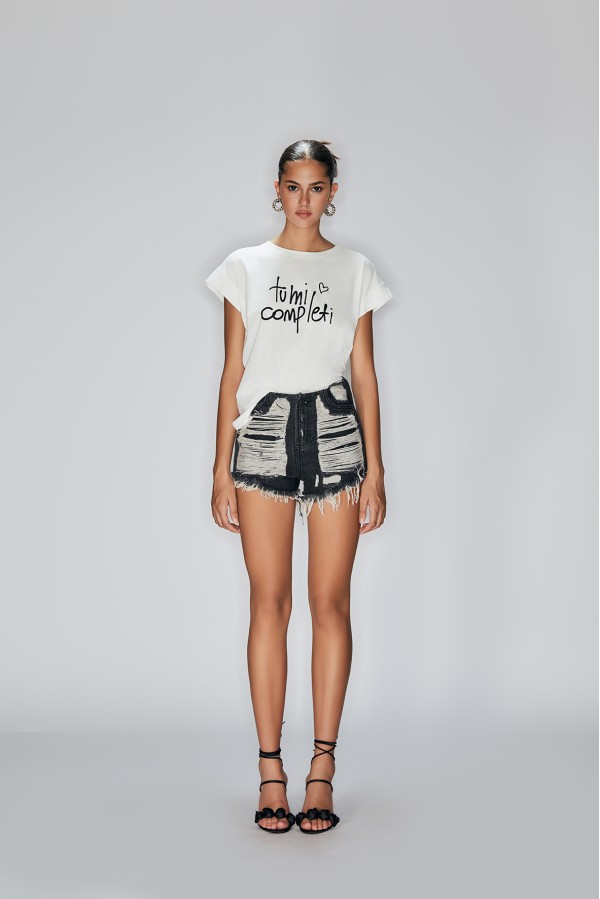 COMPLETA   000S5D7 T-SHIRT BIANCO