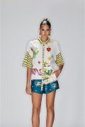 ADDAURA    250S5Z6 CAMICIE e BLUSE BIANCO