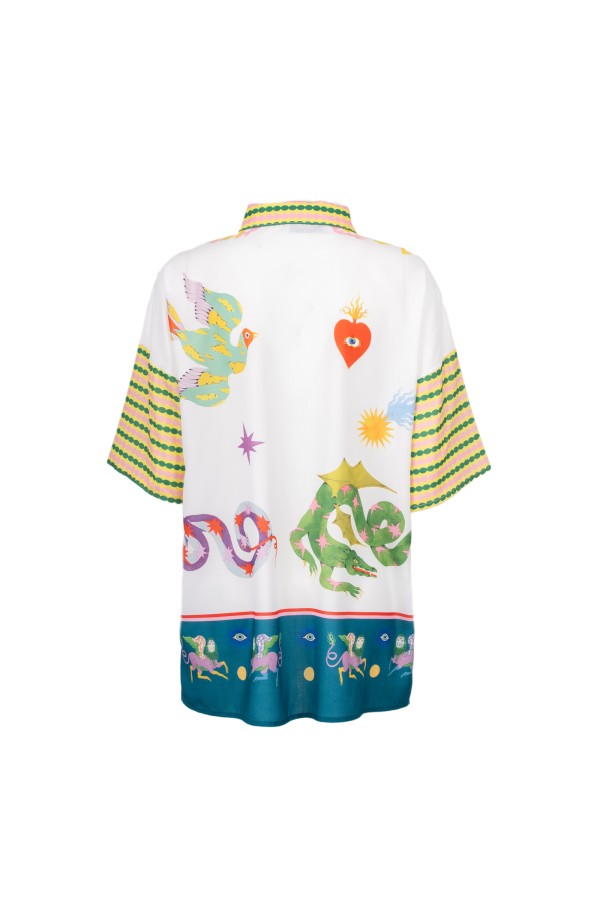 ADDAURA    250S5Z6 CAMICIE e BLUSE BIANCO