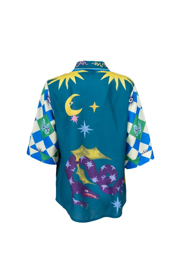 ADDAURA    250S5Z6 CAMICIE e BLUSE OTTANIO