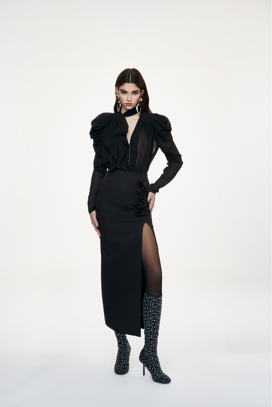BELLEGRA   230W5D6 CAMICIE e BLUSE NERO