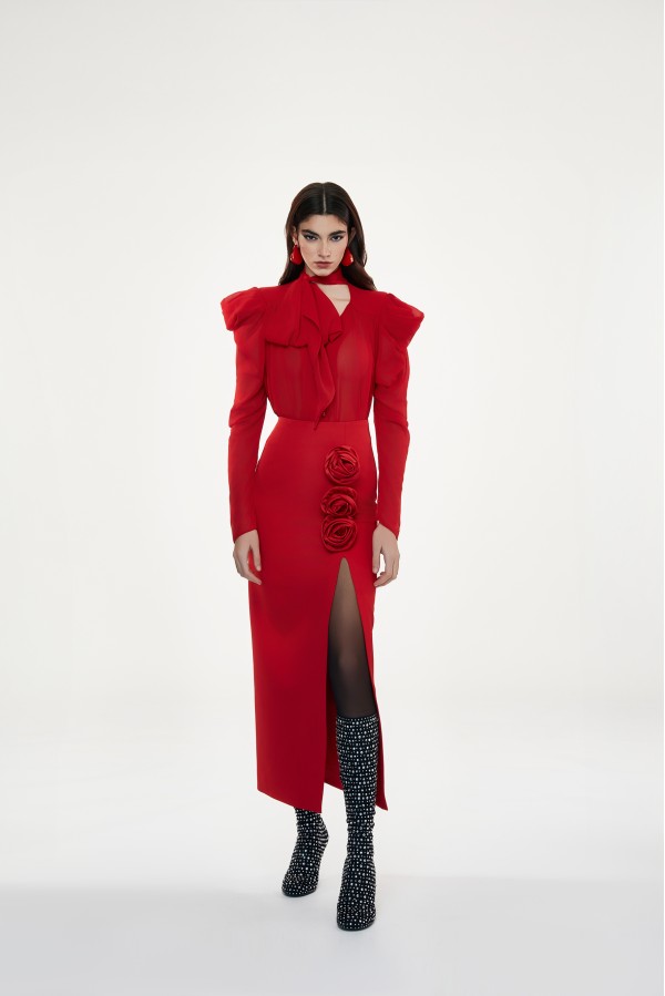 BERRA      010W5Z4 GONNE ROSSO