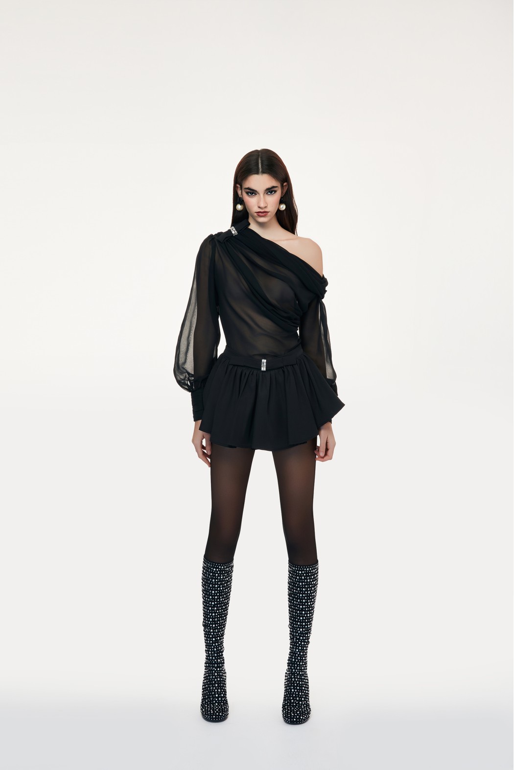 BORDANO    230W5D6 CAMICIE e BLUSE NERO