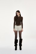CAPALBIO   090W5H1 SHORTS BURRO